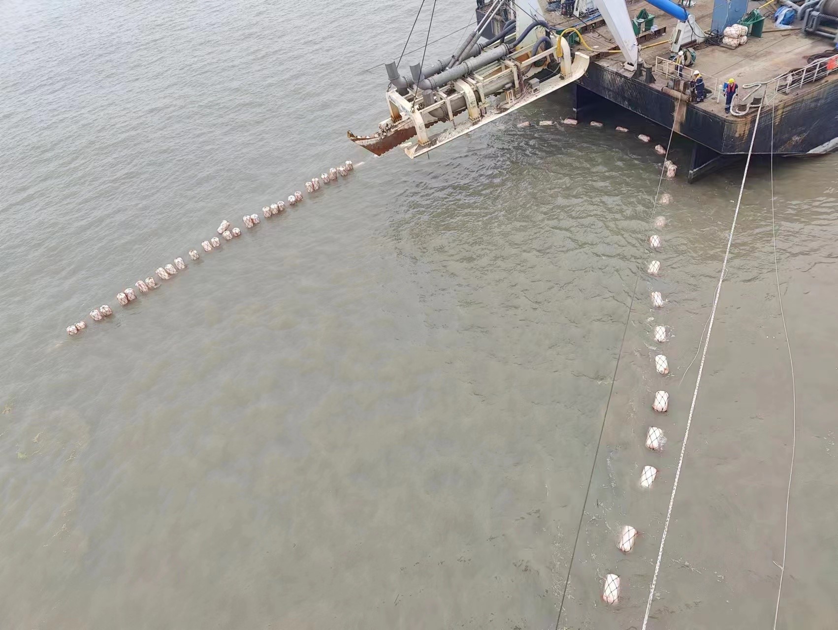 WS Offshore successfully completed 9m power cable burial in China in 2023