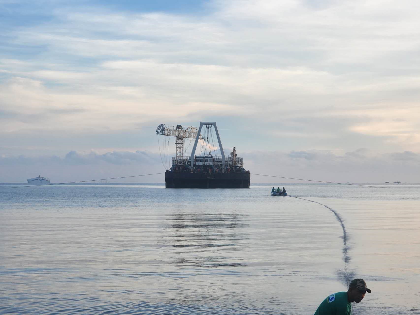 WS Offshore successfully completed telecommunication fiber optic cable installation in Philippines in 2022