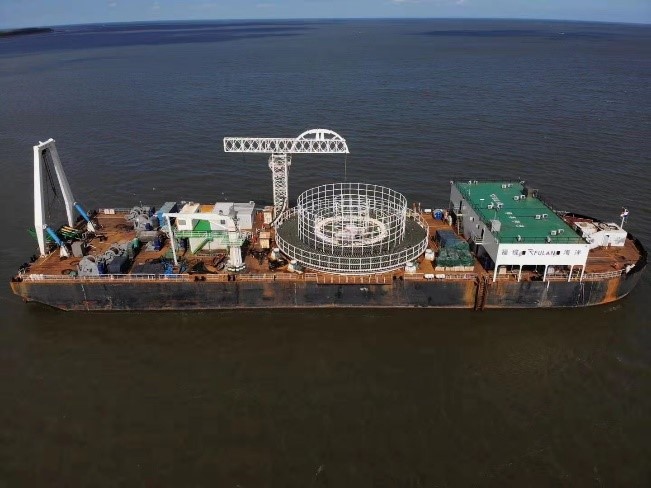 WS Offshore successfully completed cable installation at the offshore wind farm in Vietnam in 2021 and 2022